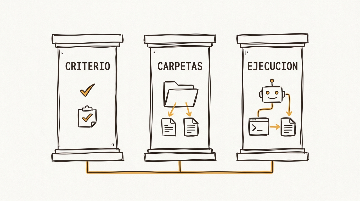 Las tres piezas del salto real